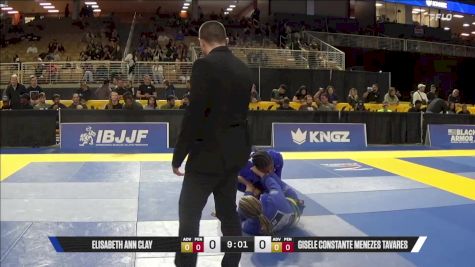 Gisele Constante Menezes Tavares vs Elisabeth Ann Clay 2025 Pan Jiu Jitsu IBJJF Championship