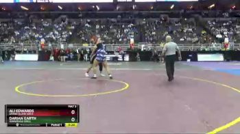 Cons. Semi - Ali Edwards, Grand Island Girls vs Darian Earth, Winnebago Girls