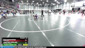 93 lbs Round 1 - Evan Baranowski, Washington vs Christian Copeland, NorthEast 509 WC