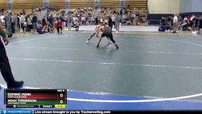 165 lbs 5th Place Match - Dominic Mann, Saint Cloud State vs Noah Torgerson, Southwest State