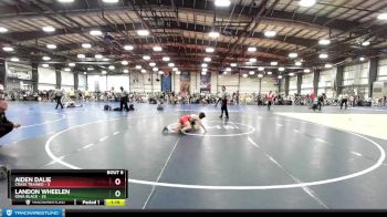 80 lbs Rd# 5- 3:45pm Friday Final Pool - Landon Wheelen, Iowa Black vs Aiden DAlie, Crass Trained