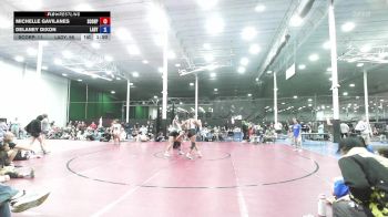 138 lbs Rr Rnd 7 - Michelle Gavilanes, Scorpions - Girls vs Delaney Dixon, Lady Assassins