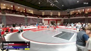126 lbs Cons. Round 3 - Elijah Archer, Oklahoma vs Colby Cook, Black Fox Wrestling