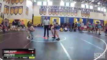 195 lbs Round 4 (8 Team) - Tobby Rooney, Team Barracuda vs Ayden Rieck, Altamonte WC