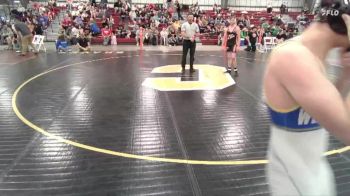 144 lbs Round 4 (8 Team) - Kohl Krakow, Burns/Pine Bluffs vs Izak Goodro, Wheatland