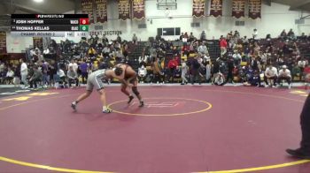 215 lbs Champ. Round 2 - Josh Hoffer, Washington Community vs Thomas Kellas, Blair Academy