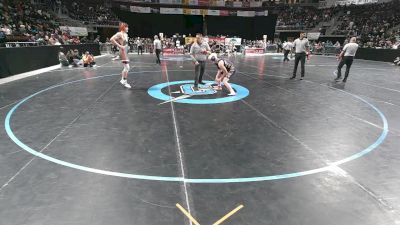 4A 165 lbs Quarterfinal - Cory Douglas, Aztec vs Justin Goen, Tucumcari