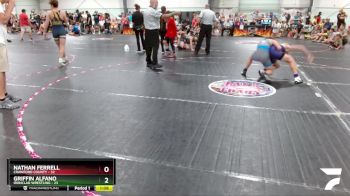 107/115 Round 2 - Griffin Alfano, Ironclad Wrestling vs Nathan Ferrell, Crawford County