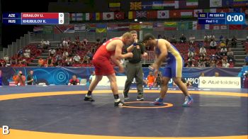 120 kg Final - U Israilov, AZE vs K Khubulov, RUS