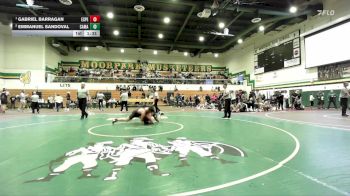 190 lbs 1st Place Match - Gabriel Barragan, Esperanza vs Emmanuel Sandoval, Camarillo