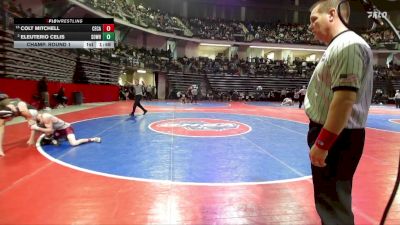 126-4A Champ. Round 1 - Colt Mitchell, Central (Carroll) vs Eleuterio Celis, Southeast Whitfield