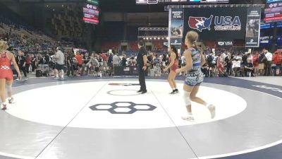 120 lbs Cons. Rd Of 32 - Irini Poka, California vs Annalee Aarseth, Illinois