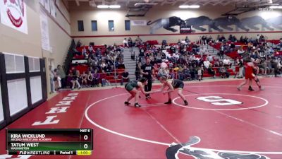 138-143 lbs Round 2 - Tatum West, Washington vs Kira Wicklund, Ascend Wrestling Academy