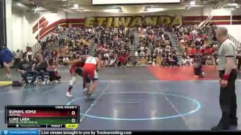 152 lbs Cons. Round 3 - Luke Lara, Martin Luther King Jr vs Kumayl Somji, Beckman