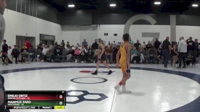 80 lbs Round 3 - Maximus Sako, Westshore vs Emilio Ortiz, Indiana Outlaws