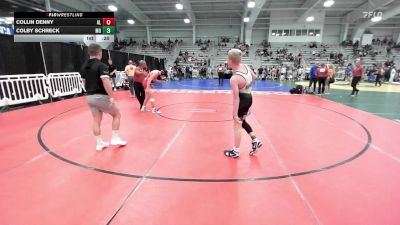 113 lbs Consi Of 16 #1 - Collin Denny, AL vs Colby Schreck, MO