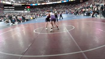 3A 190 lbs Cons. Round 1 - Rhett Barton, North Fremont vs Josiah Miller, Kellogg