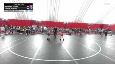 77 lbs Champ. Round 1 - Nicholas Friess, Ringers Wrestling Club vs Aamon Wineski, RT Elite Wrestling