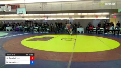 70 kg Round Of 16 - Kyle Ruschell, Nyac/bwc vs Ulukman Mamatov, Pittsburgh