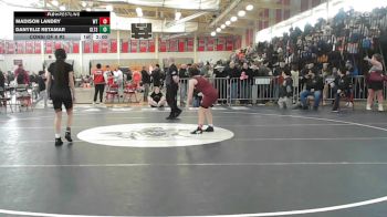 120 lbs Consi Of 8 #2 - Madison Landry, Whittier vs Danyeliz Retamar, Greater Lawrence