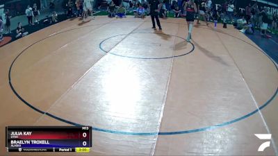 120 lbs Semifinal - Julia Kay, Utah vs Braelyn Troxell, Alaska