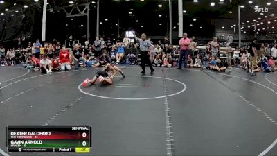 68 lbs Semis (4 Team) - Gavin Arnold, Kraken vs Dexter Galofaro, The Compound