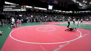 90 lbs Quarterfinal - Rayden Crossen, ASY3 vs Aj Bechlem, WSW1