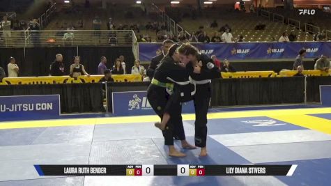 Lily Diana Stivers vs Laura Ruth Bender 2026 Pan Jiu Jitsu IBJJF Championship