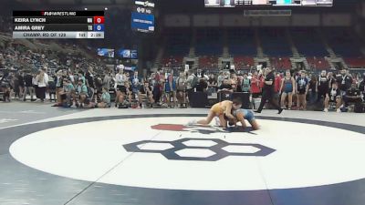 135 lbs Champ. Rd Of 128 - Keira Lynch, Massachusetts vs Amira Grey, Texas