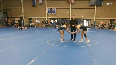 124 lbs Quarterfinal - Kayla Pablo, Hope International vs Cristelle Rodriguez, Doane