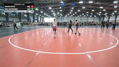 88 lbs Round 2 (10:45am Saturday) - Jaxon Holtz, POWA vs Mac Heysinger, Iowa Black