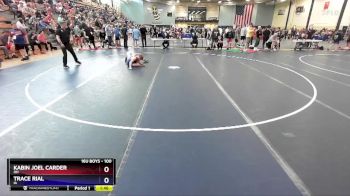 100 lbs Cons. Round 4 - Kabin Joel Carder, OH vs Trace Rial, IA