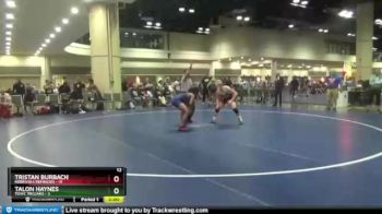 132 lbs Round 5 (8 Team) - Tristan Burbach, Nebraska Demigods vs Talon Haynes, TOWC Trojans