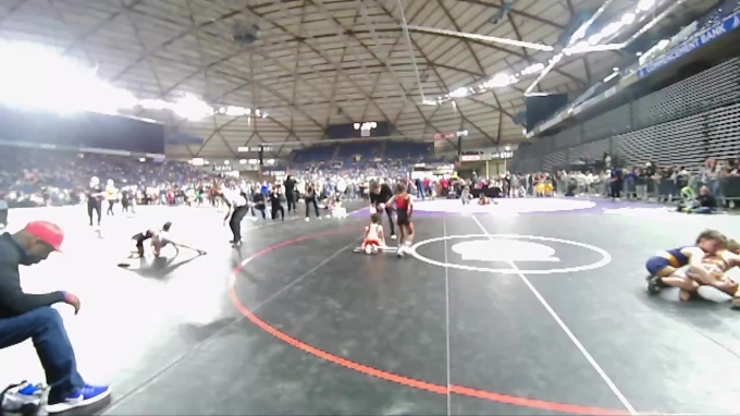 49 lbs Cons. Semi - Roman Carter, Mat Demon Wrestling Club vs Radek ...