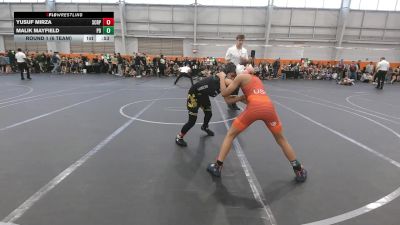 88 lbs Round 1 (6 Team) - Yusuf Mirza, Florida Scorpions vs Malik Mayfield, Potentially Dangerous