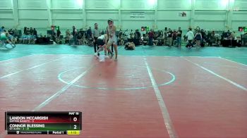 144 lbs Round 2 (10 Team) - Connor Blessing, GT Alien - 2 vs Landon McCargish, Dayton Bandits