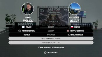 Mikko Pouru vs Krzysztof Kubit 2026 OCEAN TRIAL WARSAW