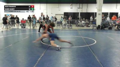 132 lbs Consi Of 64 #1 - Jack Francis, CT vs Gabe Easey, GA