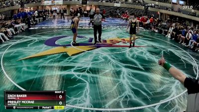 139 lbs Quarterfinals (8 Team) - Presley McCrae, Hastings vs Zach Baker, Tahoma