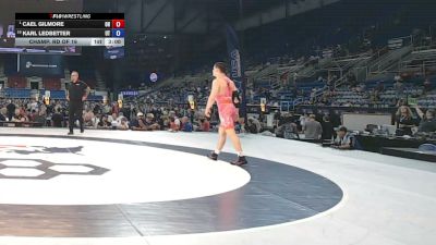 165 lbs Champ. Rd Of 16 - Cael Gilmore, Ohio vs Karl Ledbetter, Utah