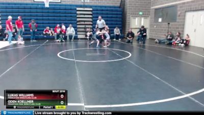 46/50 Cons. Round 2 - Lukas Williams, Middleton Wrestling Club vs Oden Koellner, Mountain Man Wrestling Club