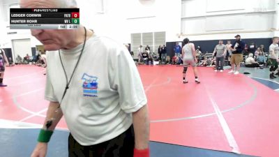 150 lbs Semifinal - Ledger Corwin, Patriots Wrestling Club-MS vs Hunter Rohr, WV Lunatics-MS
