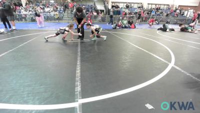 67 lbs Rr Rnd 1 - Rye Bowerman, Madill Takedown vs Sophia Sumner, CacheWrestlingClub