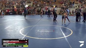 50 lbs Cons. Round 5 - Knox Fraley (c3), Miami Trace vs Brayden Lattanzi (c2), Marysville