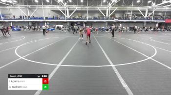 125 lbs Round Of 32 - Isaiah Adams, Harvard vs Grant Treaster, Naval Academy