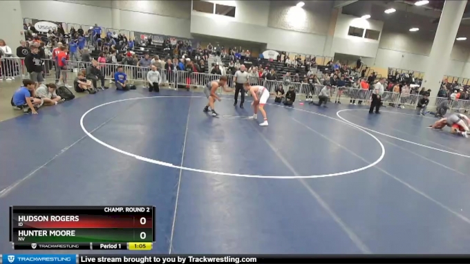 170 lbs Champ. Round 2 - Hudson Rogers, ID vs Hunter Moore, NV