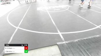 114 lbs Semifinal - Mia Ortega, NM Beast vs Isaac Barrera, Central Coast Most Wanted