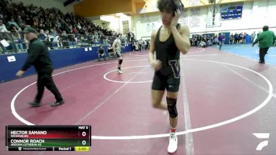 150 lbs Round 1 - Hector Samano, Wickenburg vs Connor Roach, Arizona Lutheran HS