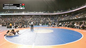 1A/2A 132 Cons. Round 1 - Sawyer Scott, South Stokes vs Zander Lucksavage, Robbinsville