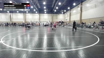 215 lbs 3rd Place - Grady Isaacs, Spartan RTC @LHP vs Arron McCarty, N/A